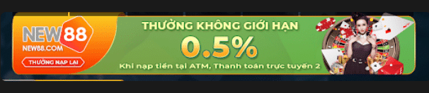 thưởng không giới hạn 0,5% khi nạp tiền tại ATM, thanh toán  trực tuyến 2