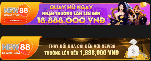 Quay hũ ngay nhận thưởng lớn lên đến 18,888,000 VND
